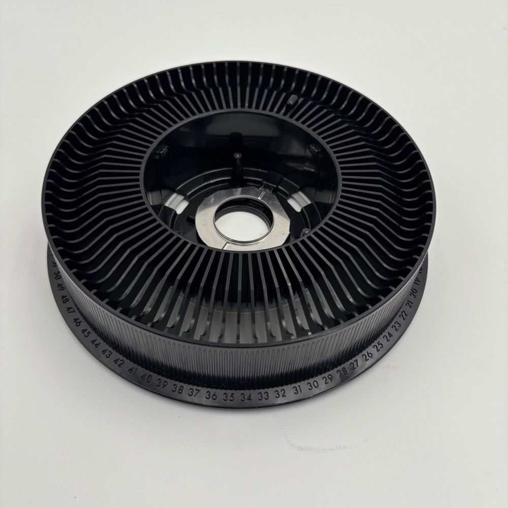 Kodak Carousel Slide Tray 80 Capacity Black Good Vintage Missing Lock Ring
